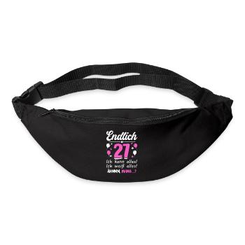 27 Birthday I can do everything I know everything - Bum bag - black - Front