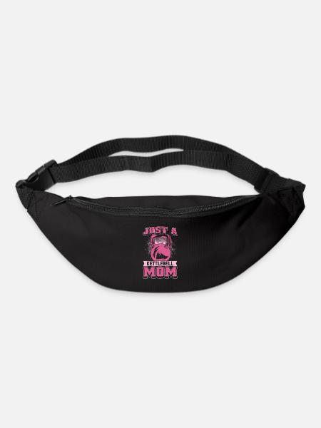 Kettlebell Mutter Just A Kettlebell Mom - Gürteltasche - Schwarz
