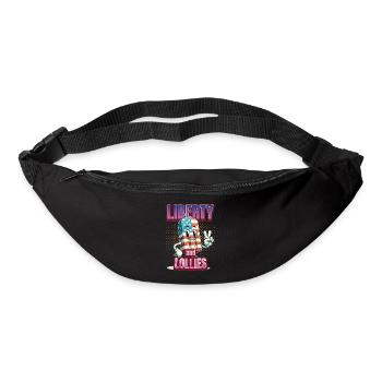 Liberty And Lollies 4th Of July Memorial Day - Bum bag - black - Front