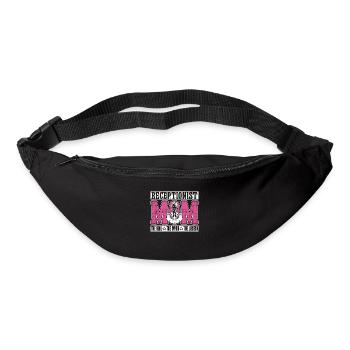 Receptionist Mom The Idol The Myth Vet Secretary - Bum bag - black - Front