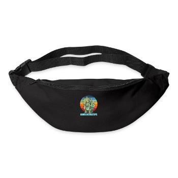 Anneloceratops Gift Idea for Anne - Bum bag - black - Front
