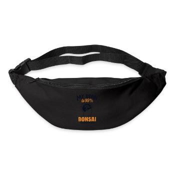 My Brain is 95% Bonsai Penjing Indoor Bonsai - Bum bag - black - Front
