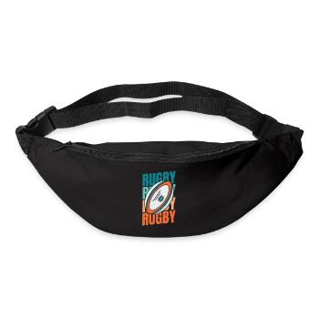 Rugby - Bum bag - black - Front