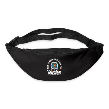 Archer Saying Archery - Bum bag - black - Front
