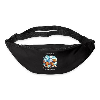 DOG CAT SPEEDY DUO THE FINISH LINE - Bum bag - black - Front