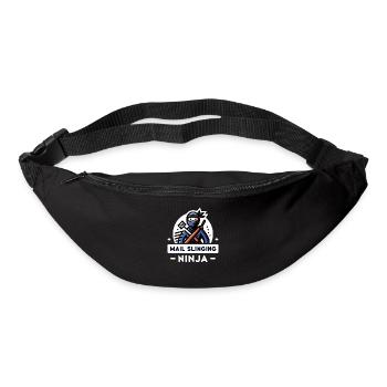 Postwurfsendung Ninja - Gürteltasche - Schwarz - Vorne