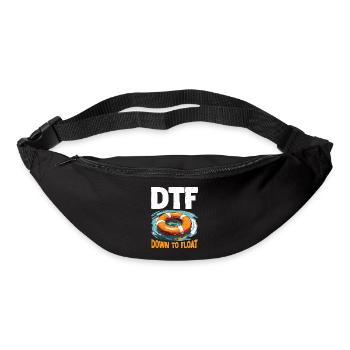 DTF Down To Float 2 - Gürteltasche - Schwarz - Vorne