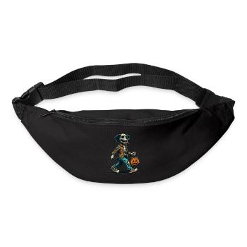 Undead Zombie Dog Trick or Treat Halloween - Bum bag - black - Front