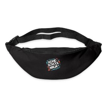 Homeschool Mom Dad Family Life Community Journey - Gürteltasche - Schwarz - Vorne