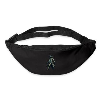 Gruseliges Halloween Streetwear Plague Doctor - Gürteltasche - Schwarz - Vorne