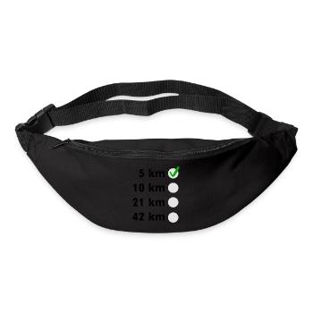 Marathon Checklist - Bum bag - black - Front