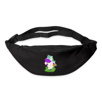 Einhorn Basketballspieler Basketball - Gürteltasche - Schwarz - Vorne