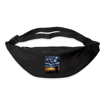 Duck Hunt Duck Hunter Starry Night Painting - Bum bag - black - Front