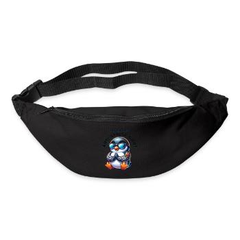 Méditation & Yoga Officiel Anti Stress - Sac banane - noir - Devant