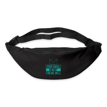 Votre email ne m’a pas trouvé bien 8 - Sac banane - noir - Devant