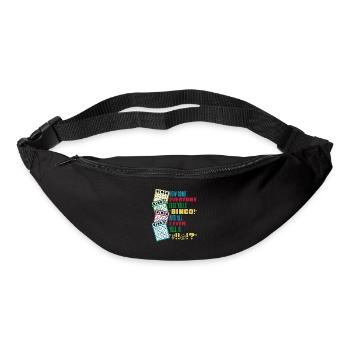 Comment se fait-il que tout le monde crie bingo Daubers Caller - Sac banane - noir - Devant