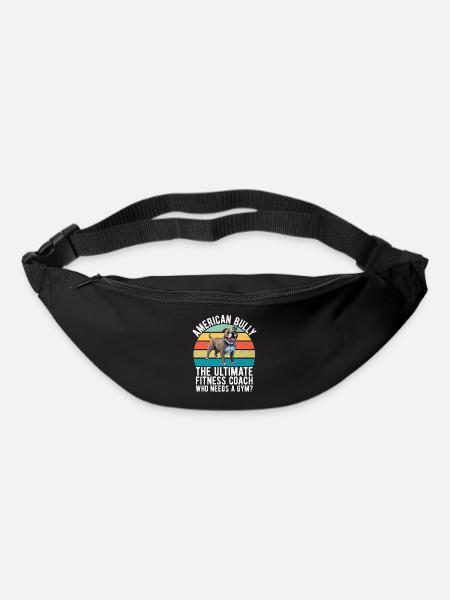 Cadeaux American Bully - Sac banane - noir
