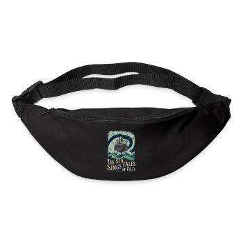 Sailors Sea Shanty Singing Ship Adventures - Gürteltasche - Schwarz - Vorne