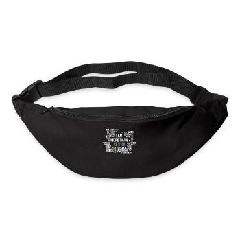 Autism - Bum bag - black - Front