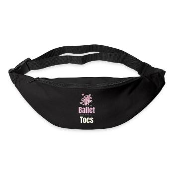 Le ballet me tient en haleine pour plus théâtral - Sac banane - noir - Devant