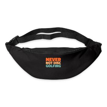 Frisbee Golf Disc Golf - Sac banane - noir - Devant