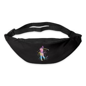 Golfer Colorsplash Kids Miniature Golf - Bum bag - black - Front