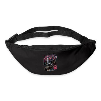 Motocross 8th Birthday - Bum bag - black - Front