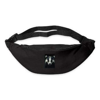 Badger Dachse Dachs - Gürteltasche - Schwarz - Vorne