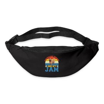 Cadeaux pour terrier australien - Sac banane - noir - Devant