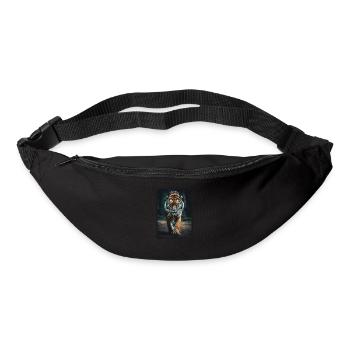 Tigre du Bengale Roi Tigre - Sac banane - noir - Devant