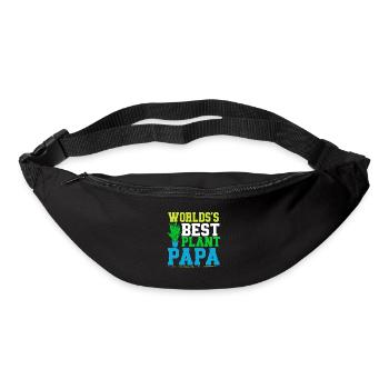 Pflanzenvater Gartenpflanzen Liebhaber Gärtner - Gürteltasche - Schwarz - Vorne
