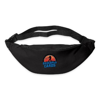 On n’a jamais trop de cartes de baseball 3 - Sac banane - noir - Devant