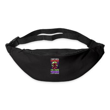 Halloween professeur de mathématiques n’a pas besoin de costume Job Scar - Sac banane - noir - Devant