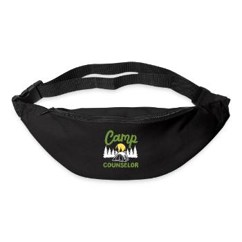 Camping Camp-Betreuer - Gürteltasche - Schwarz - Vorne