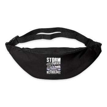 Storm chasers Because meteorologists also need heroes - Bum bag - black - Front