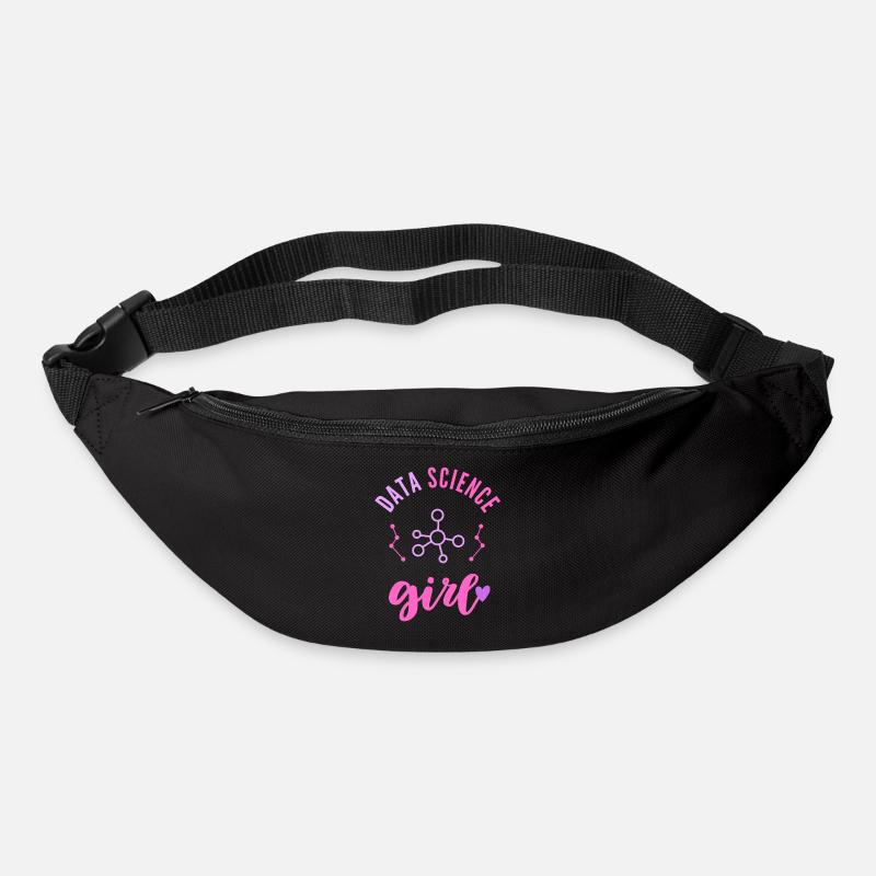 Data Science Mädchen Frau - Gürteltasche - Schwarz