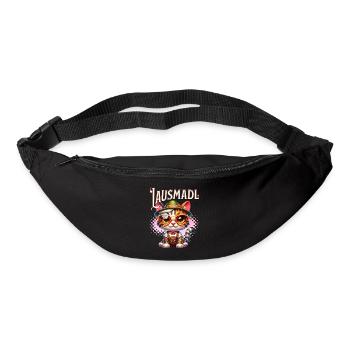 Tracht Damen Outfit Dirndl Ersatz Lausmadl - Bum bag - black - Front