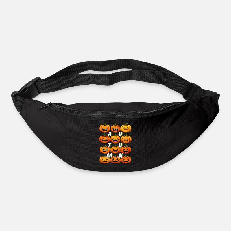HERBST KÜRBIS - Gürteltasche - Schwarz