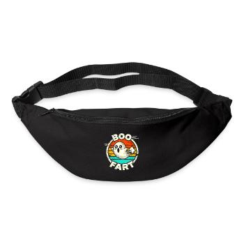 Pets de fantômes drôles – Halloween Fun - Sac banane - noir - Devant
