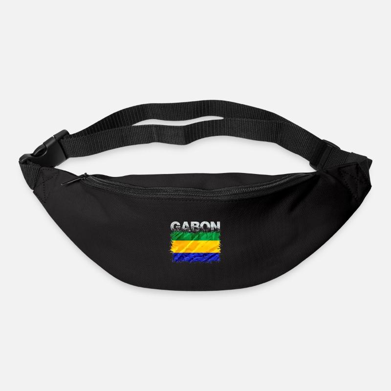 Gabon - Sac banane - noir