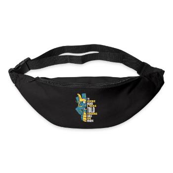 Was Told There Would Be Dragons Paddler Drummer - Bum bag - black - Front