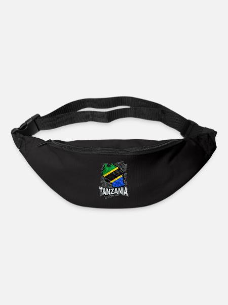 Tansania - Gürteltasche - Schwarz