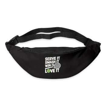Tennis Power Serve Smash Victory - Sac banane - noir - Devant