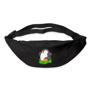 Penguin Jogger Jogging Sport - Sac banane - noir - Devant