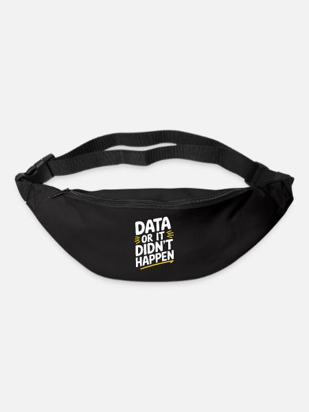 Data Analyst Data Scientist Data Engineer - Data - Gürteltasche - Schwarz