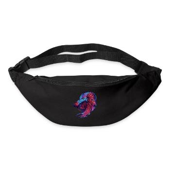 Bettas Betta Fisch Betta - Gürteltasche - Schwarz - Vorne