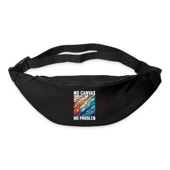 Vitrail artiste Vitrail Art - Sac banane - noir - Devant