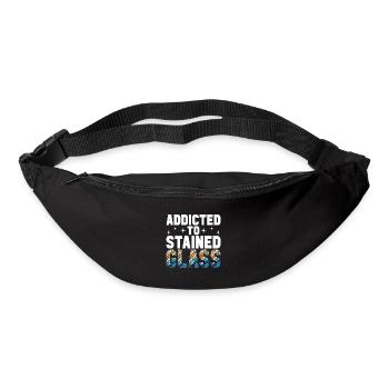 Vitrail artiste Vitrail Art - Sac banane - noir - Devant