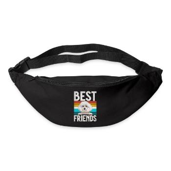 Bichon Frise Gifts - Gürteltasche - Schwarz - Vorne