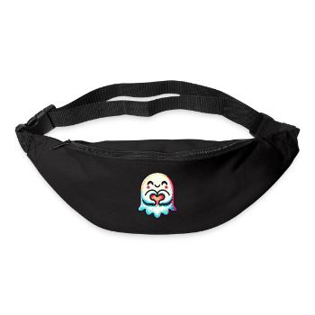 My Halloween Boo Cute Love Ghost - Bum bag - black - Front